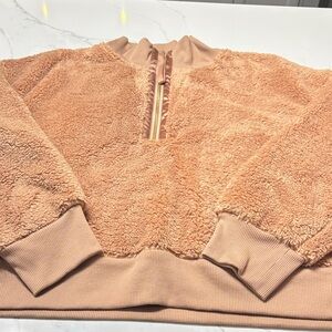 Sonoma Women's Tan Crew Neck Sweater
